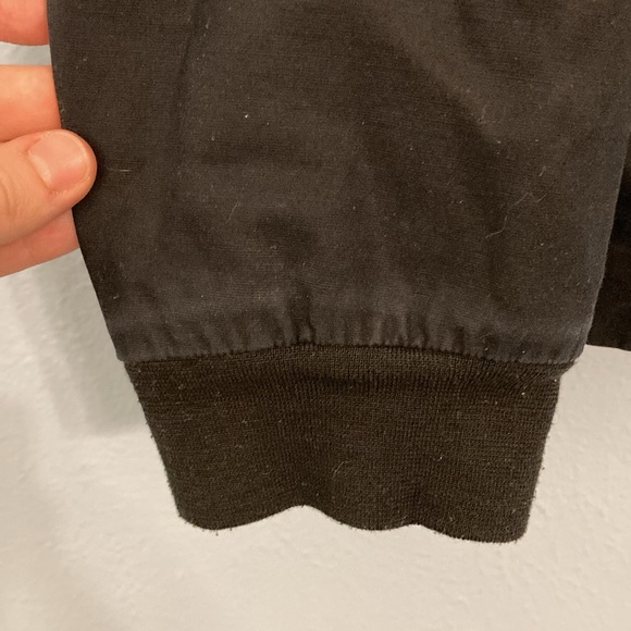 Nike Mens Size XXL Philadelphia 76ers Modern Varsity Jacket Black NBA Basketball - Picture 7 of 14